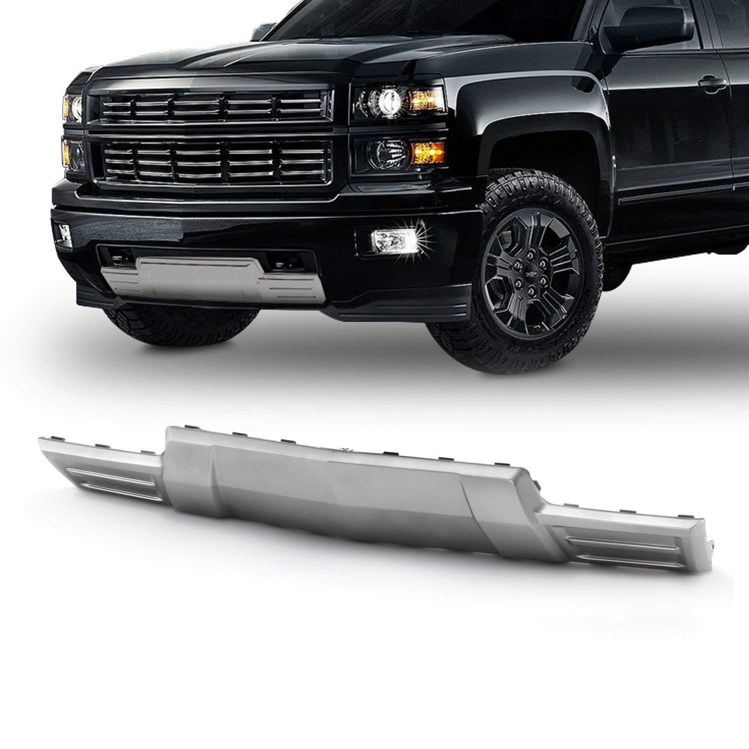 For 2014 2015 Chevy Silverado 1500 Black Model w/Z71 Package