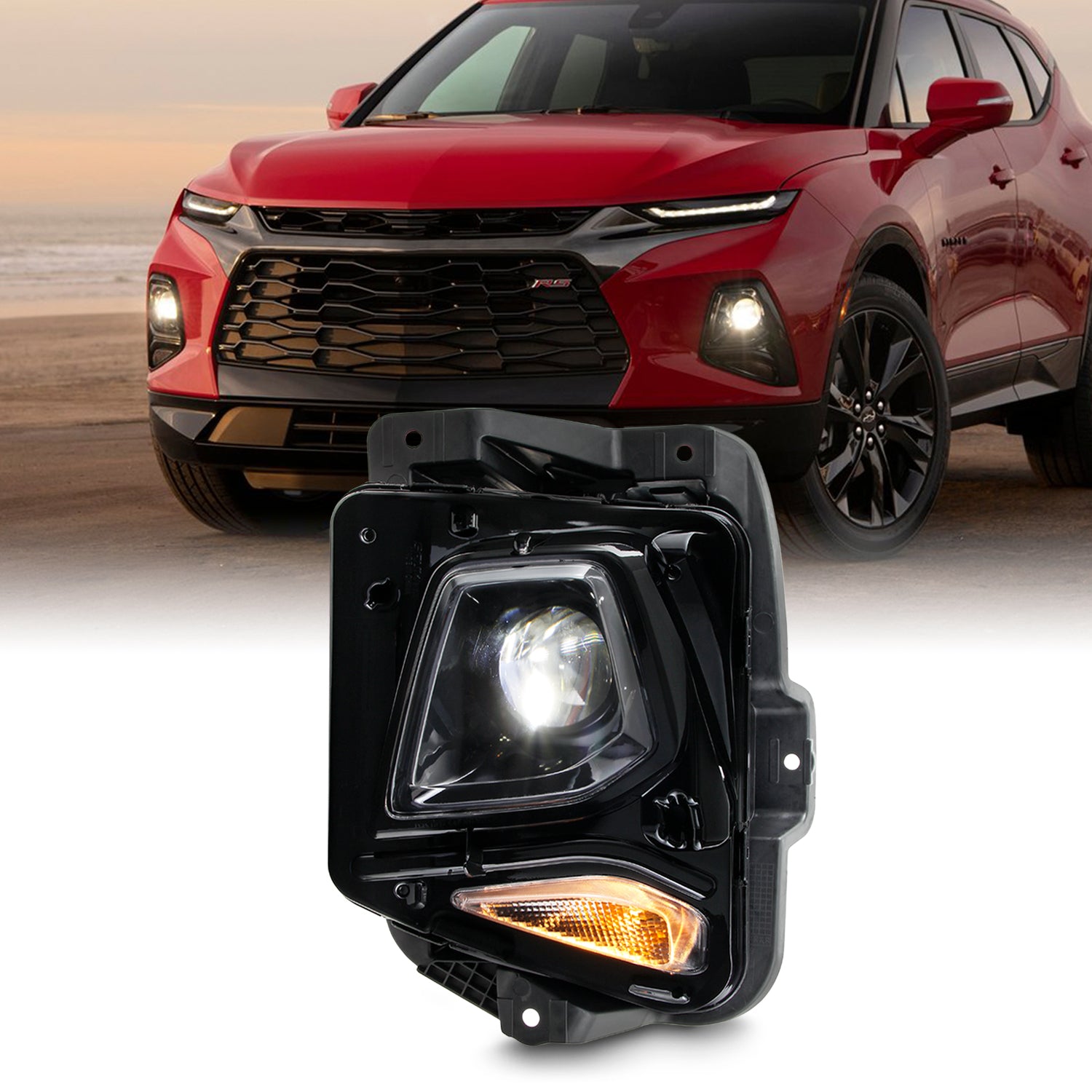 AKKON - Fit 2019 2020 2021 2022 Chevy Blazer [Full LED] Projector Head