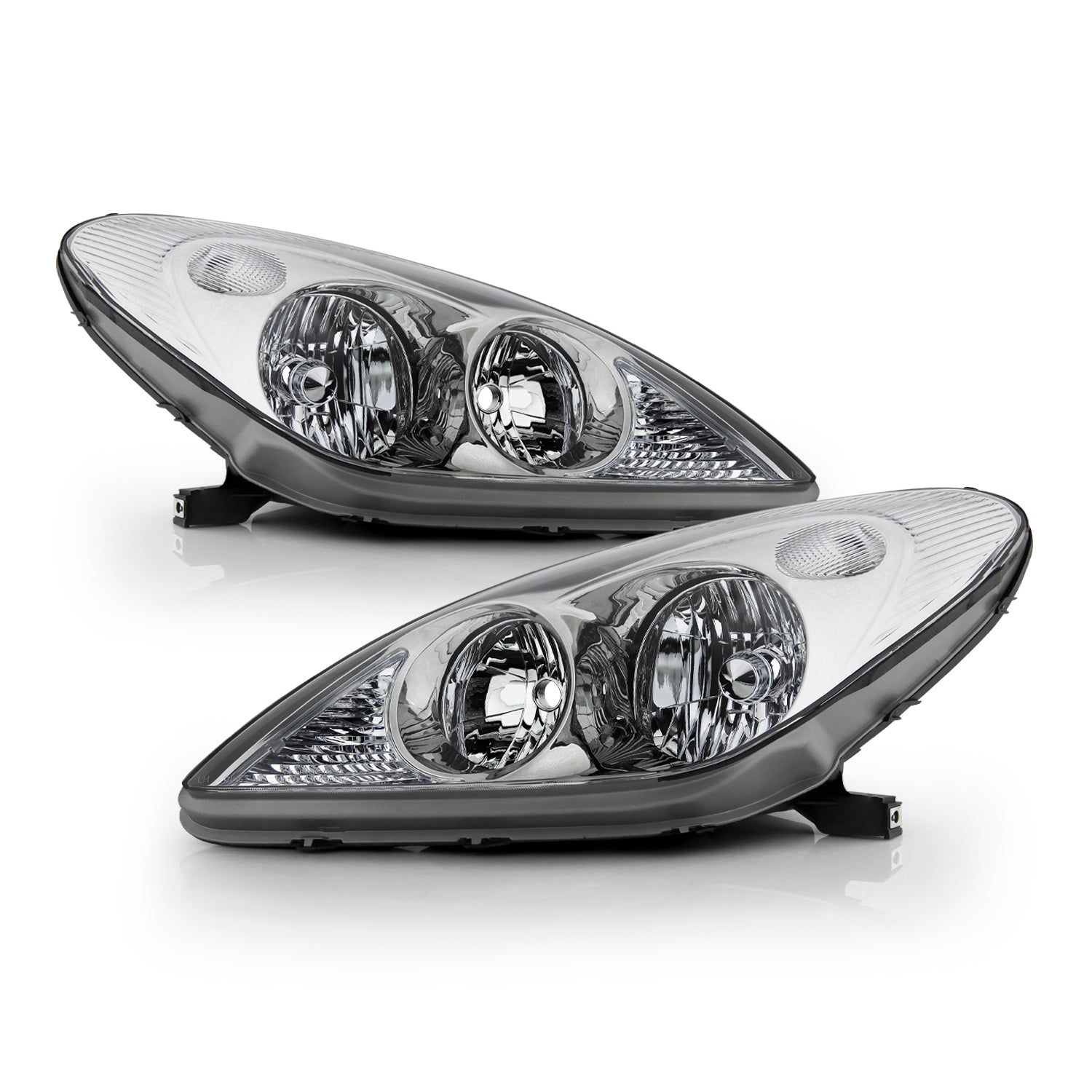 AKKON - For 2002 2003 2004 Lexus ES300 / ES330 OE Style Chrome Headlig