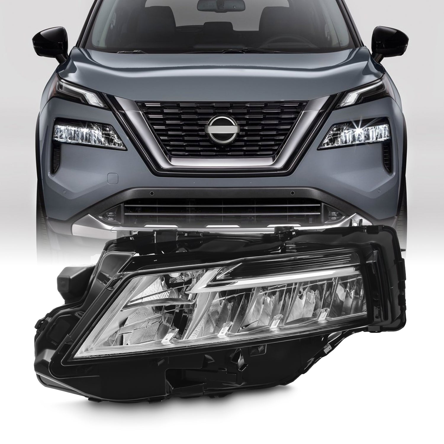 AKKON - Fit 2021 2022 2023 Nissan Rogue 21-23 Bottom [Full LED] Headli