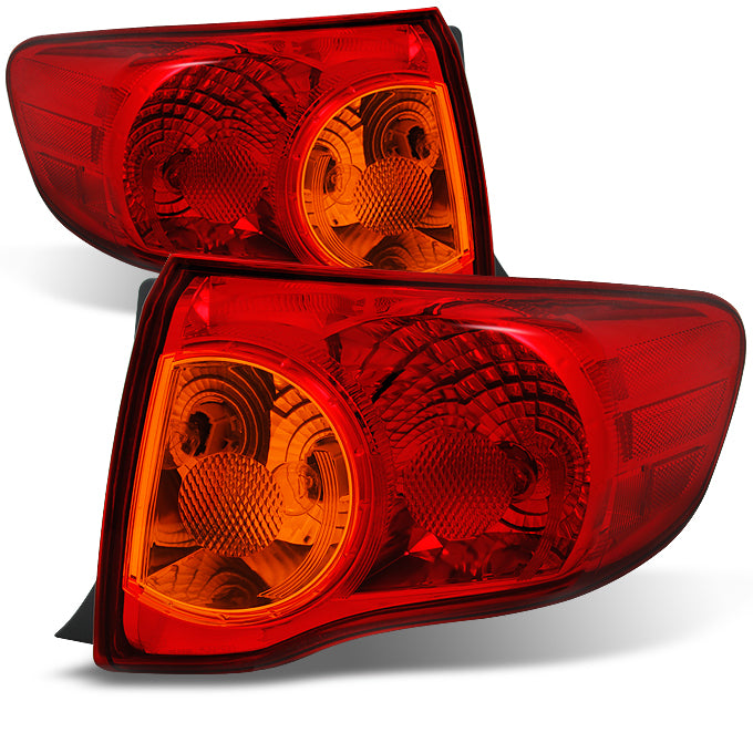 AKKON - For Toyota Corolla Outer Piece Tail Lights Brake Lamps Driver