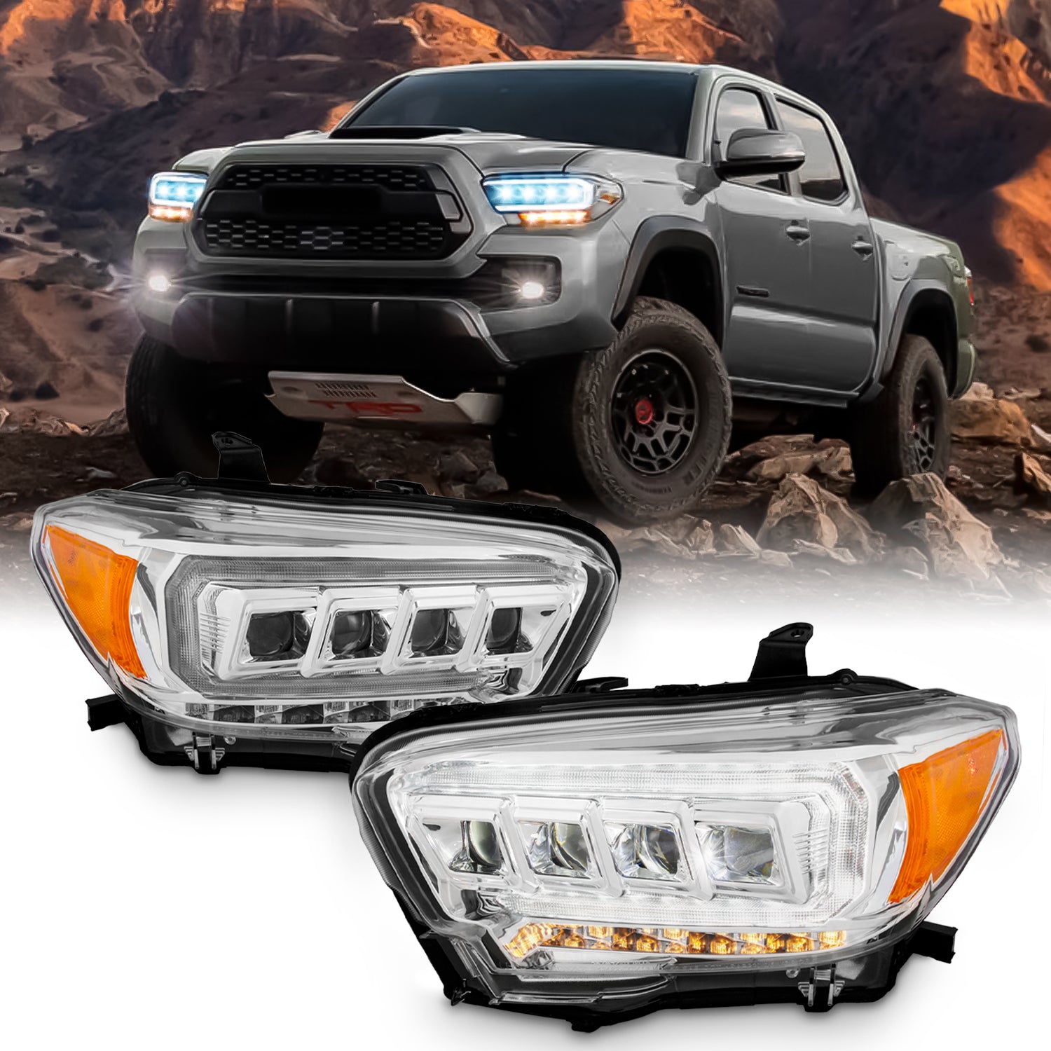 Form Lighting Sequential LED Headlights compatible with Toyota