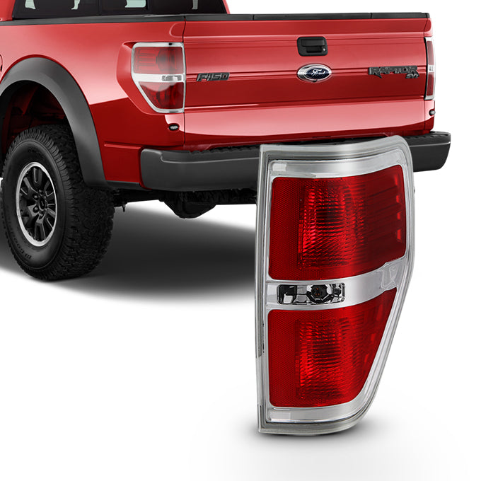 AKKON - For 2009-2014 Ford F-150 F150 Styleside Pickup Tail Light Brak