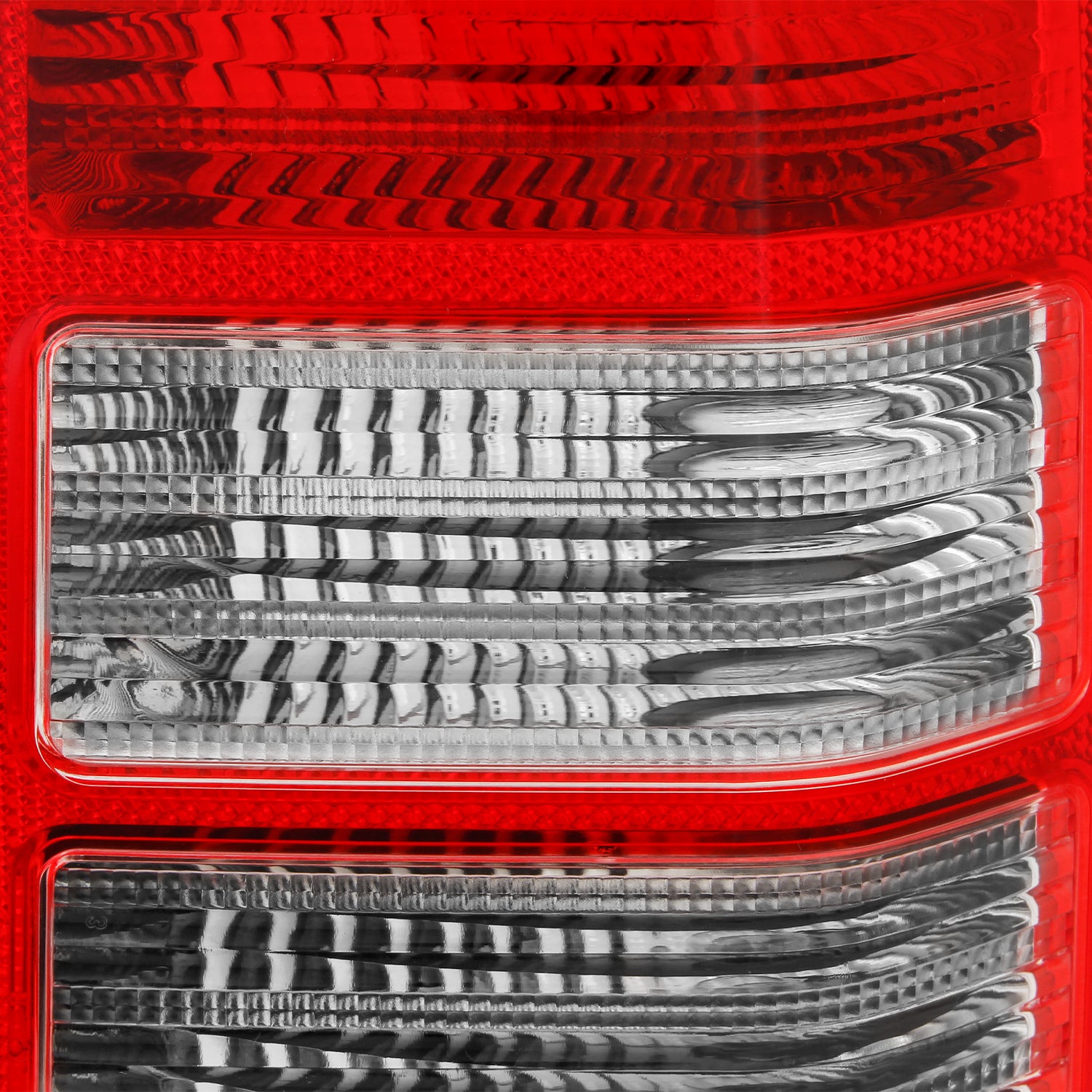 AKKON - Fits 2008-2013 Jeep Patriot Chrome Red Tail Lights Brake Lamps