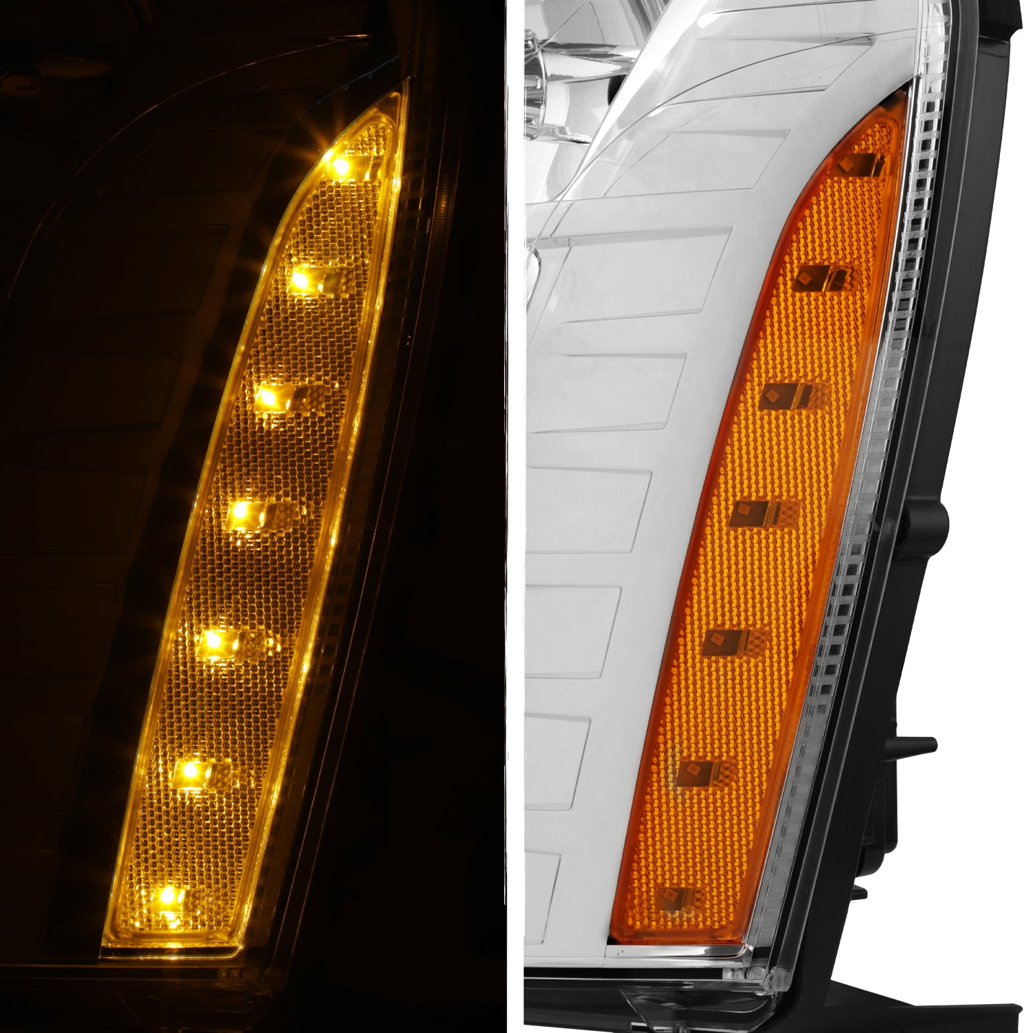 AKKON - Fit 2007-2014 Cadillac Escalade 07-14 HID Projector Headlights