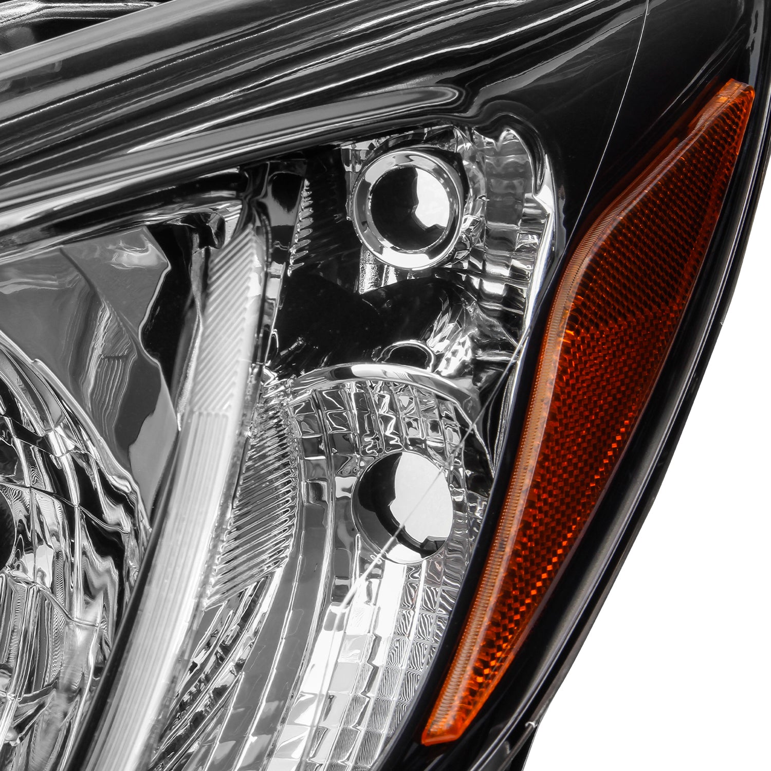 AKKON - Fits 2016-2020 Toyota Yaris / 2016 Scion iA Black Headlights P