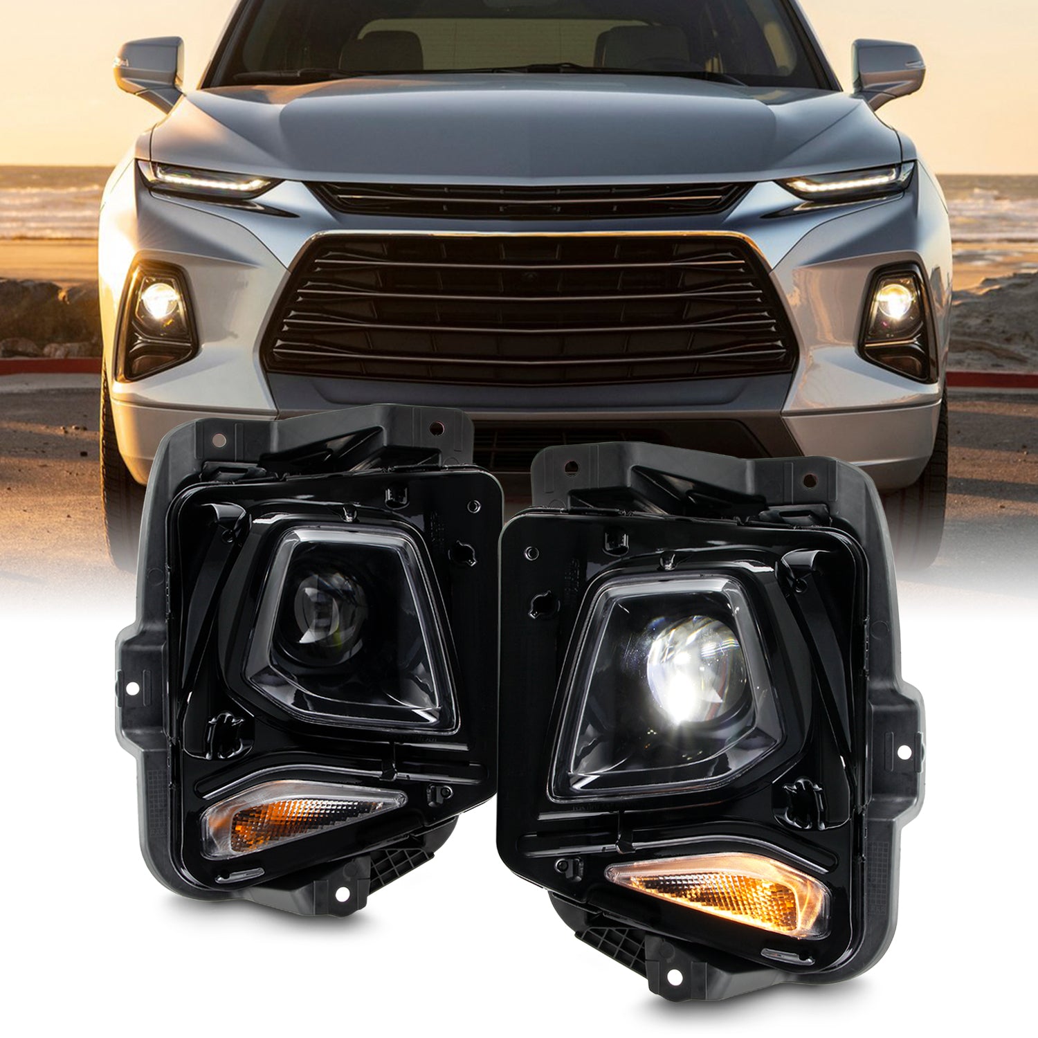 AKKON - Fit 2019 2020 2021 2022 Chevy Blazer [Full LED] Projector Head