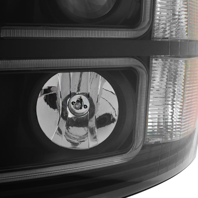  AKKON - Fits 2007-2013 2014 Chevy Silverado 1500/ 2500HD/  3500HD Headlight Lens Lamp Clear Cover LH+RH Pair Heavy Duty : Automotive