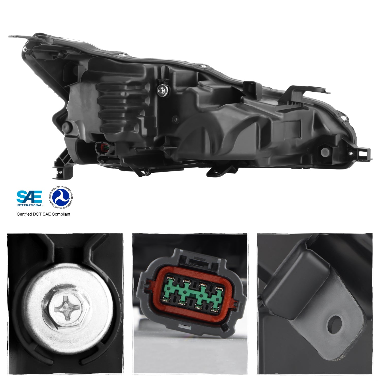 AKKON- Fit 2023 2024 Nissan Altima 4Dr Sedan Full LED w/ DRL Projector