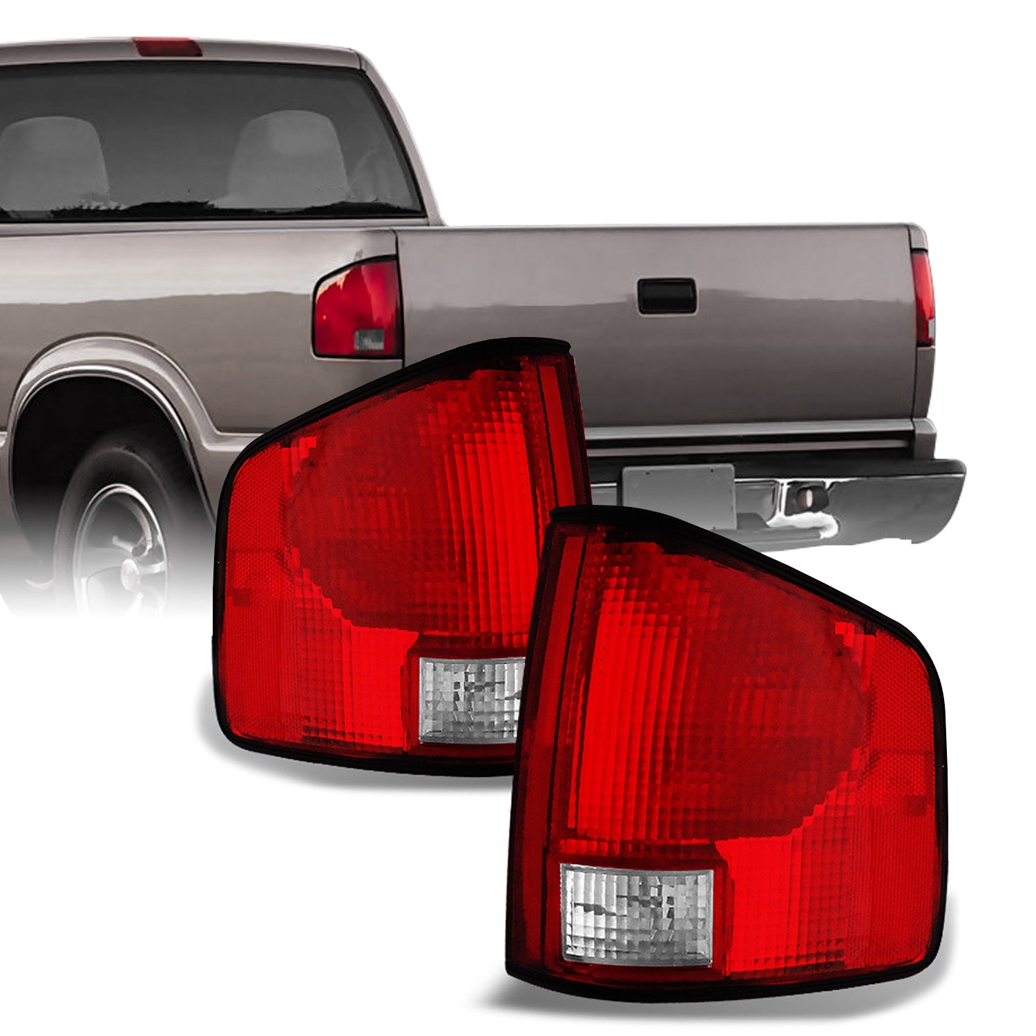 For Chevy S10 Pickup S-15 Somona Izusu Hombre Red - AKKON