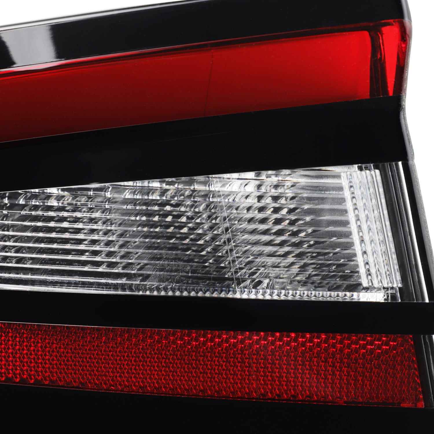 AKKON - Fits 2015-2022 Dodge Charger LED Tube DRL Running Chrome Red C