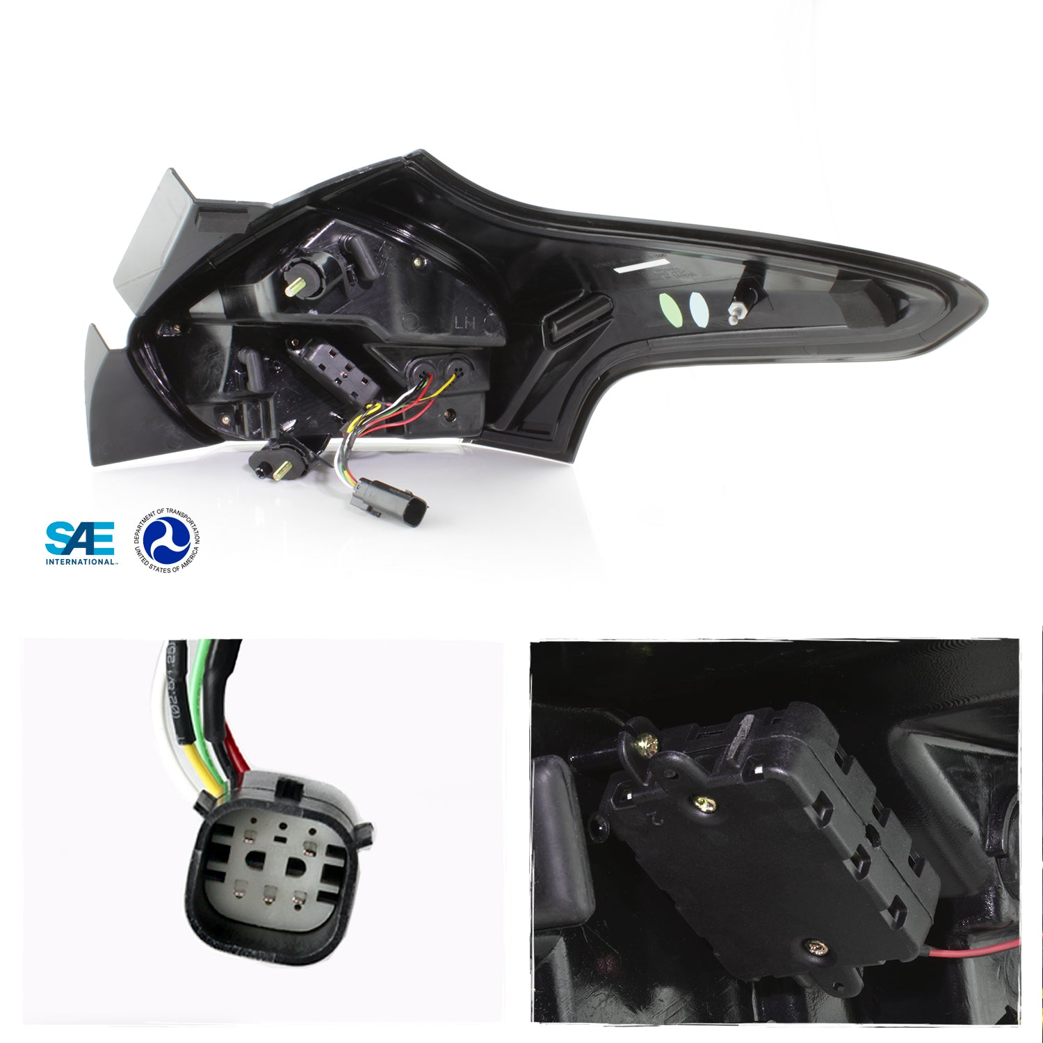 AKKON - Fits 2015-2017 Ford Focus Hatchback Full-LED Sequential Light