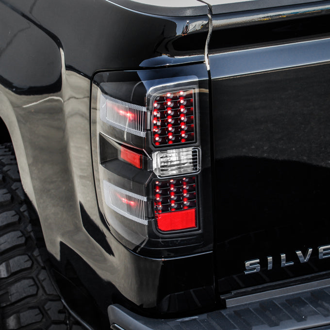 AKKON - For 2014 2015-2018 Chevy Silverado | GMC Sierra LH & RH Black