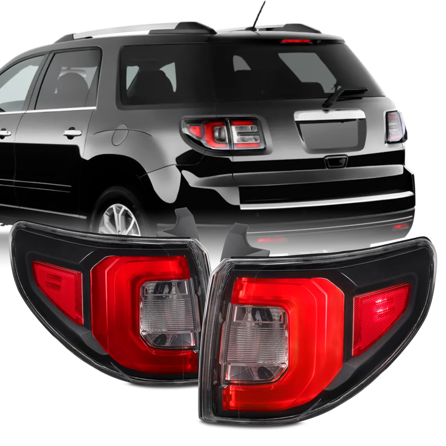 AKKON - Fit 2013-2017 GMC Acadia 2017 Acadia Limited LED Tail Light Br