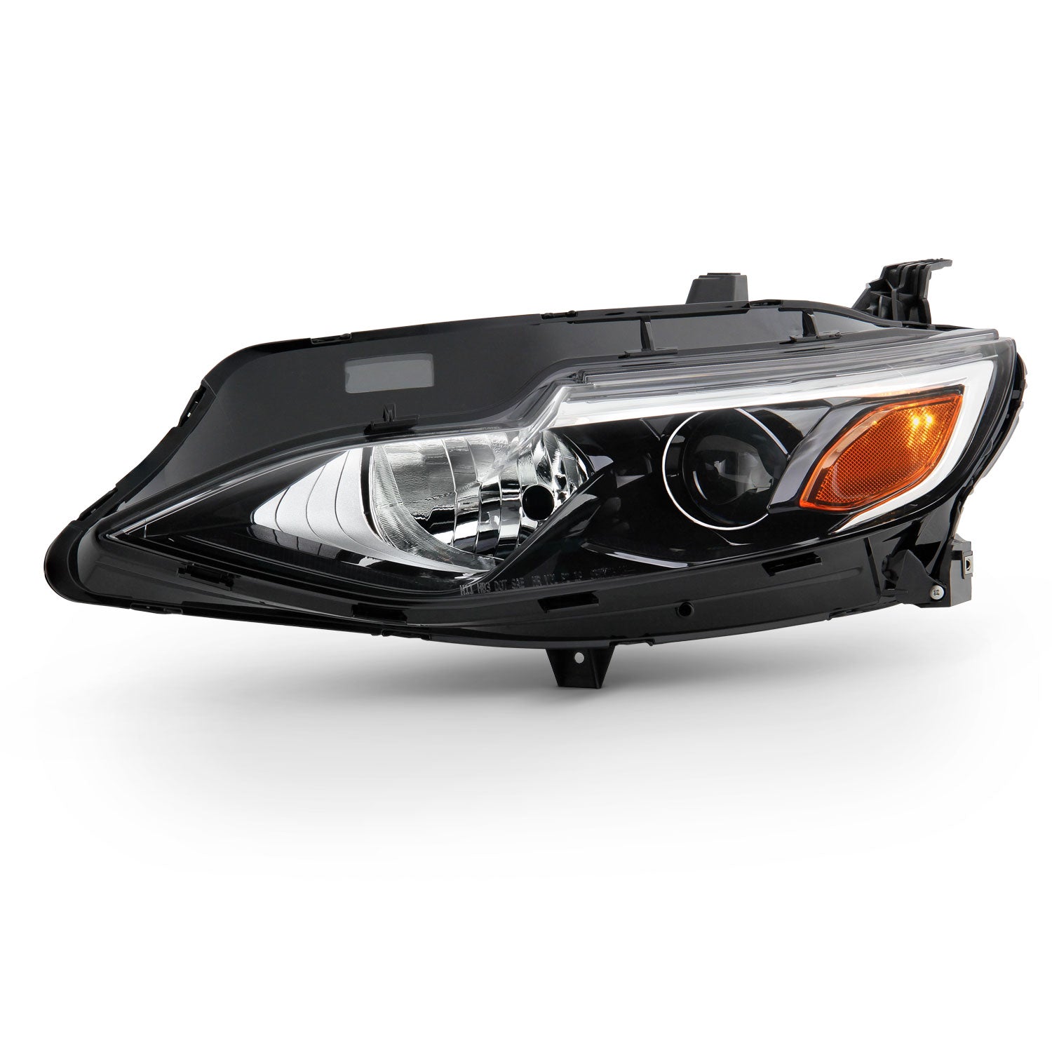 AKKON - Fits 2019-2021 Chevy Malibu [Halogen Type] Projector Chrome He