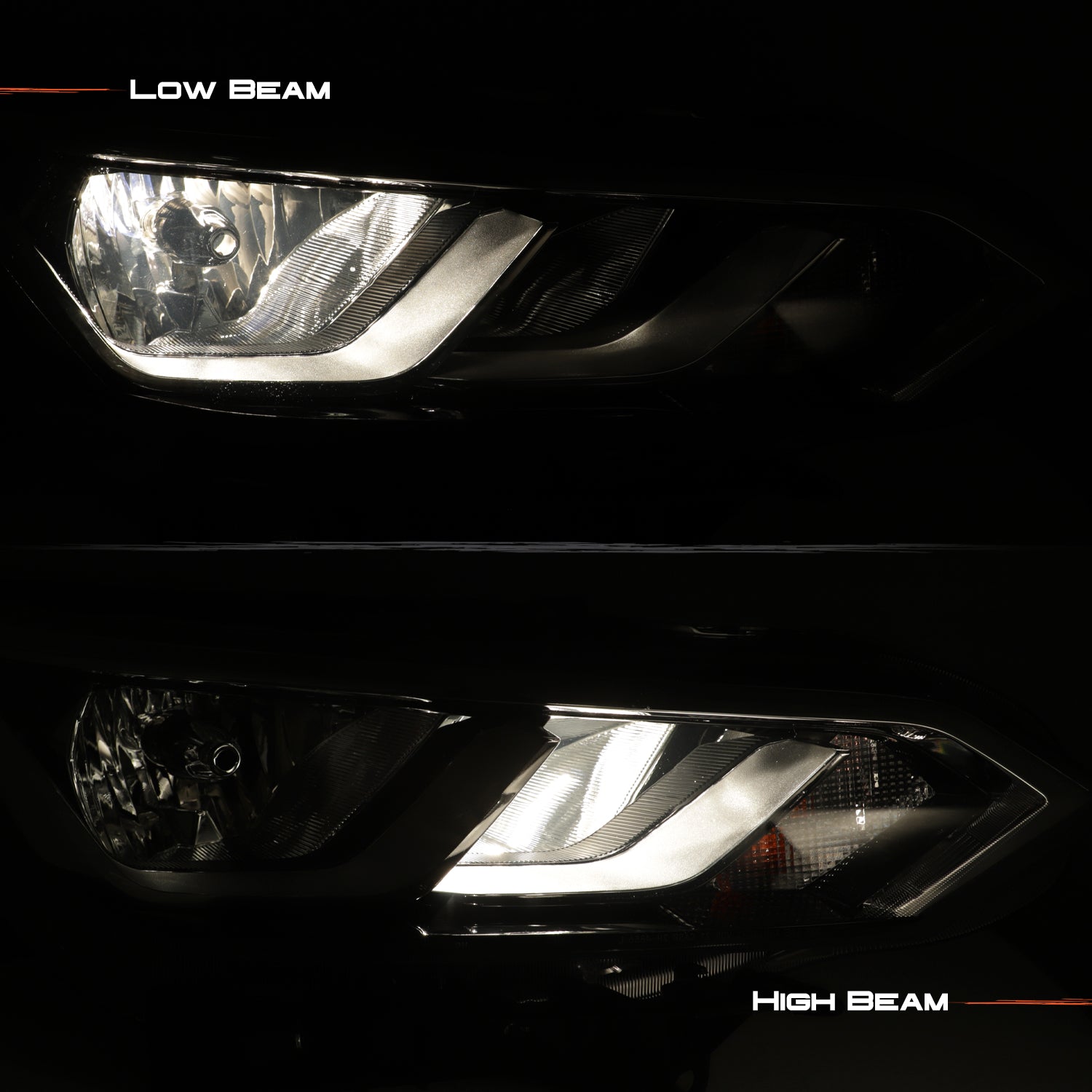 AKKON - Fit 2020-2022 Sentra S/SV 4-Door Sedan [Halogen Type] w/o LED