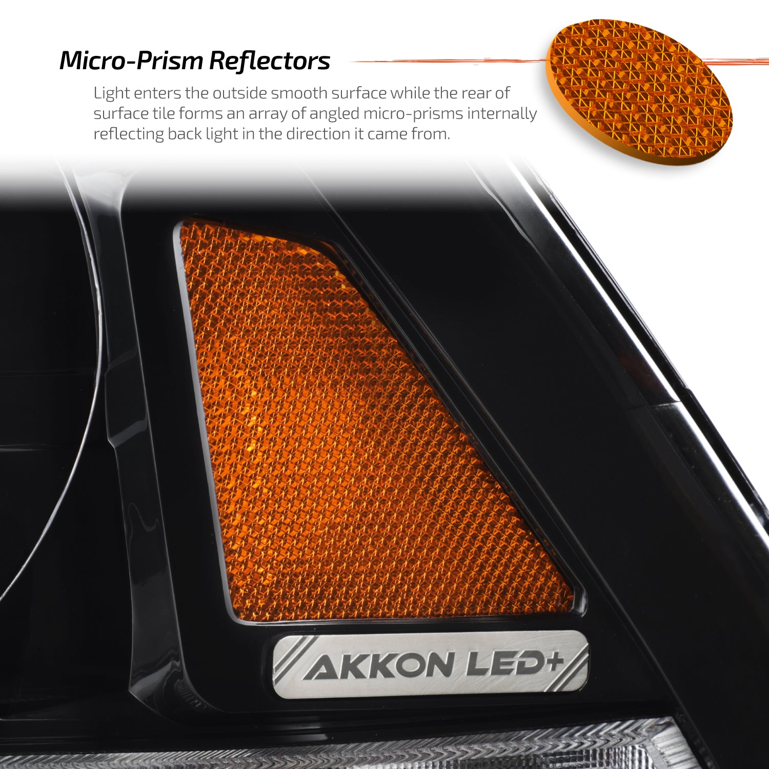 AKKON - [FULL LED High/Low] For 09-18 Dodge Ram 1500 2500 3500 Triple