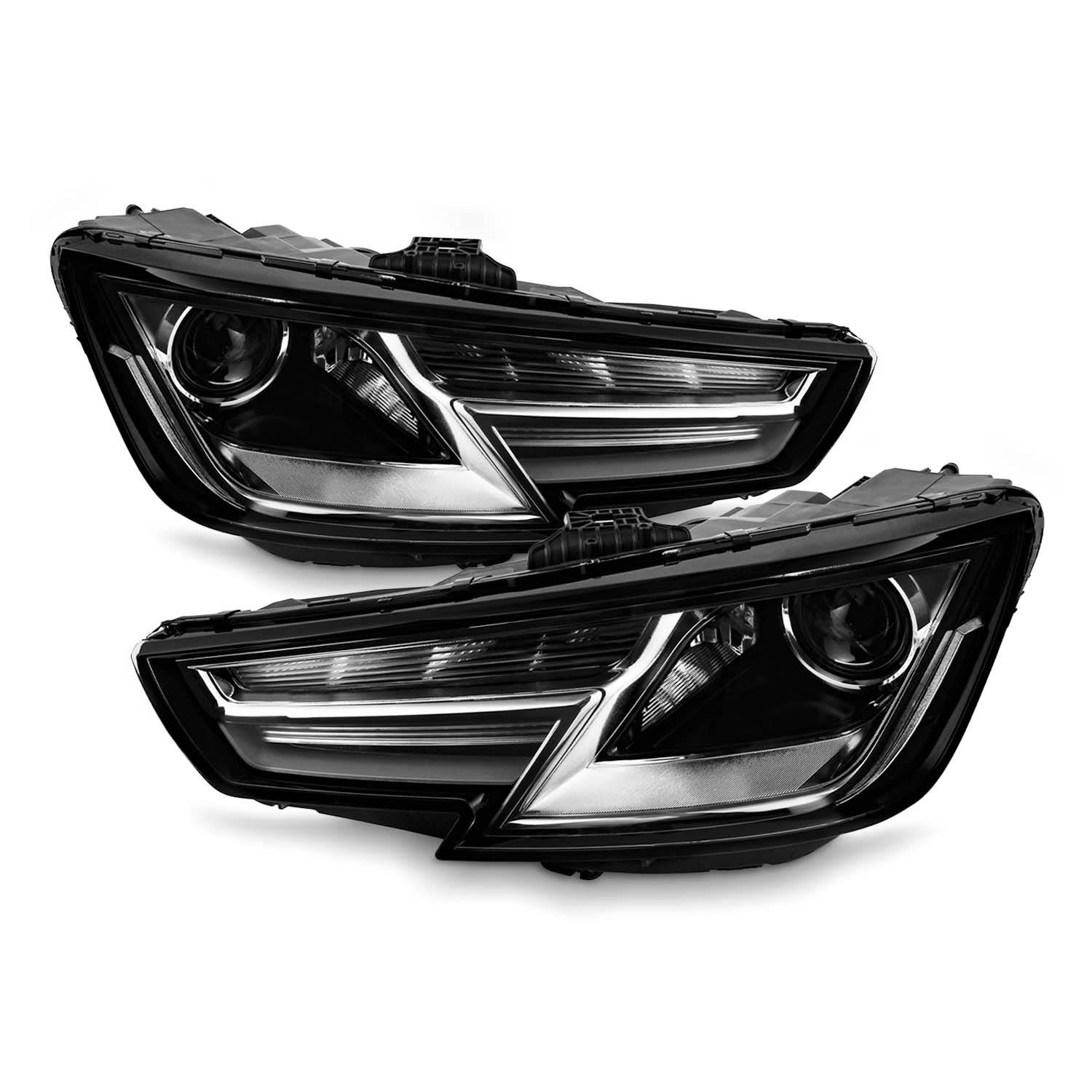 AKKON - Fit 2017 2018 2019 Audi A4 S4 HID/Xenon LED DRL [w/o AFS] OE H
