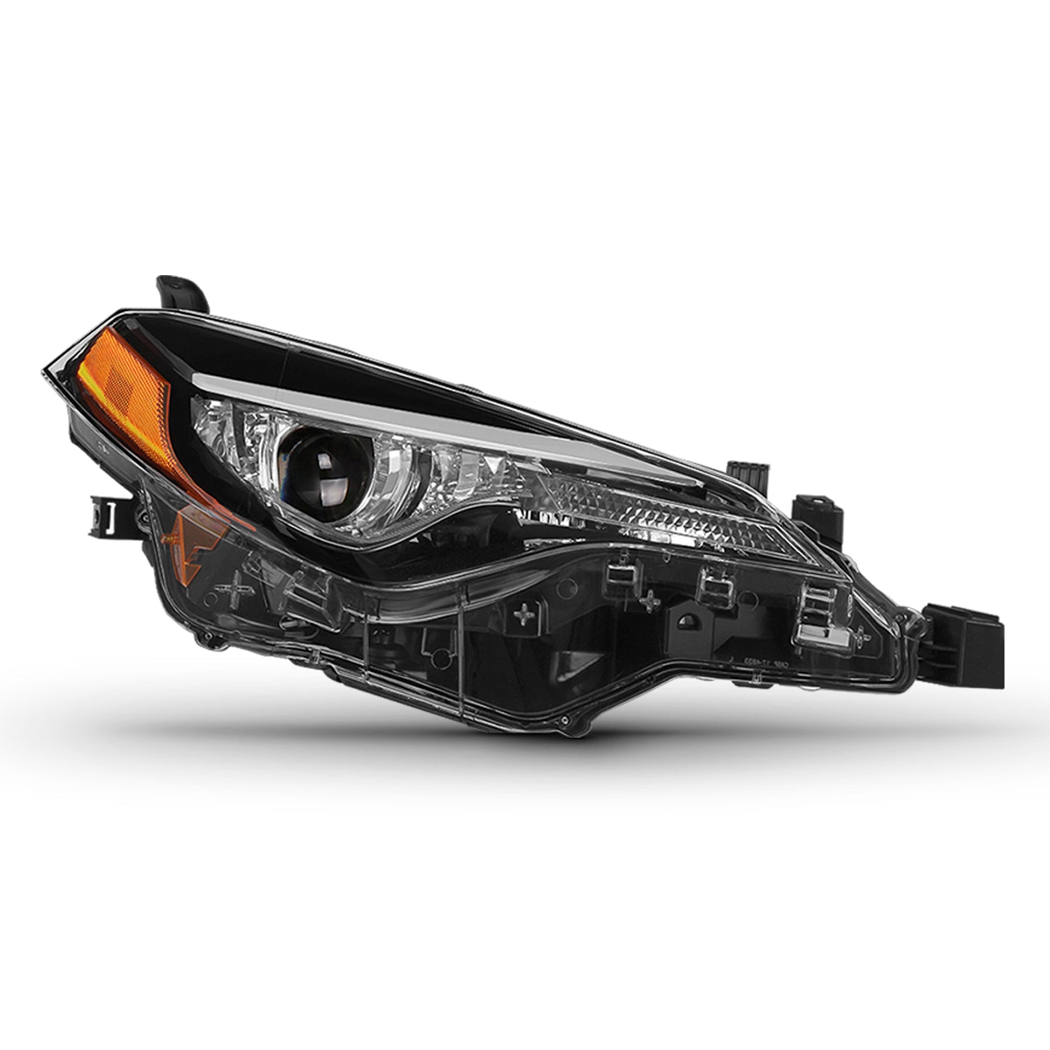 AKKON - Right Projector Headlight Fits 2017 2018 2019 Toyota Corolla L