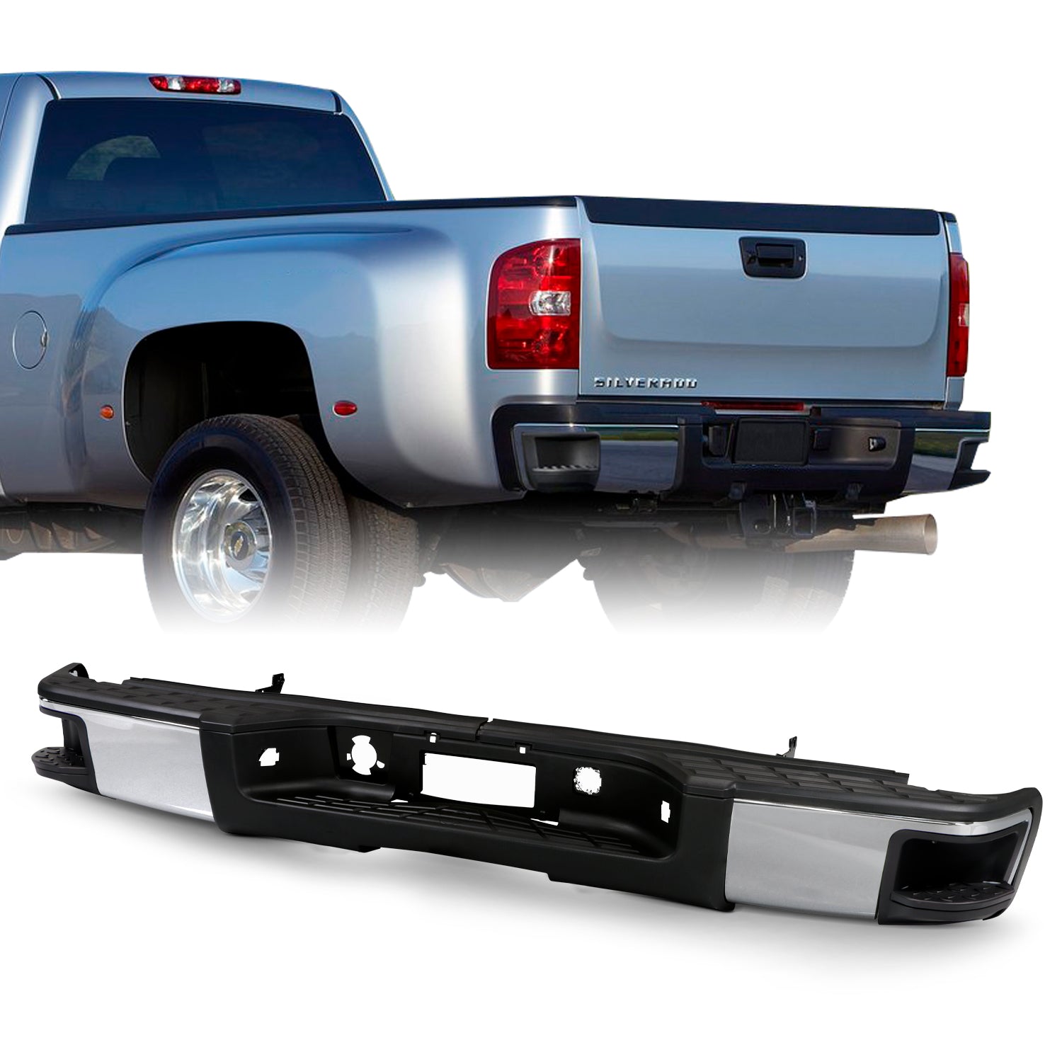 AKKON - For 2007-2013 GMC Sierra 1500 Chevy Silverado 1500 OE Steel Re