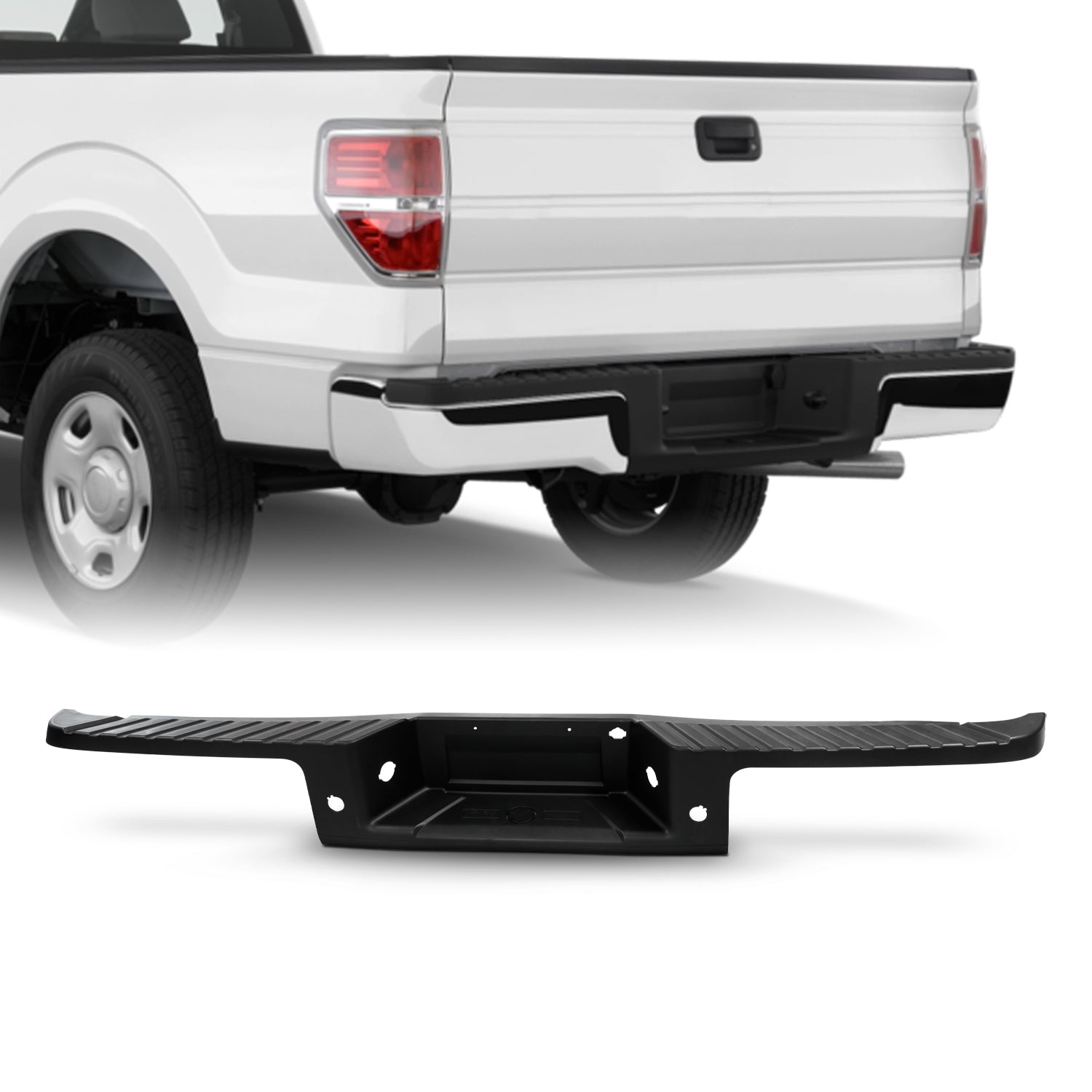 AKKON - Fits 2009-2014 Ford Superduty F150 F-150 Rear Bumper Off-road